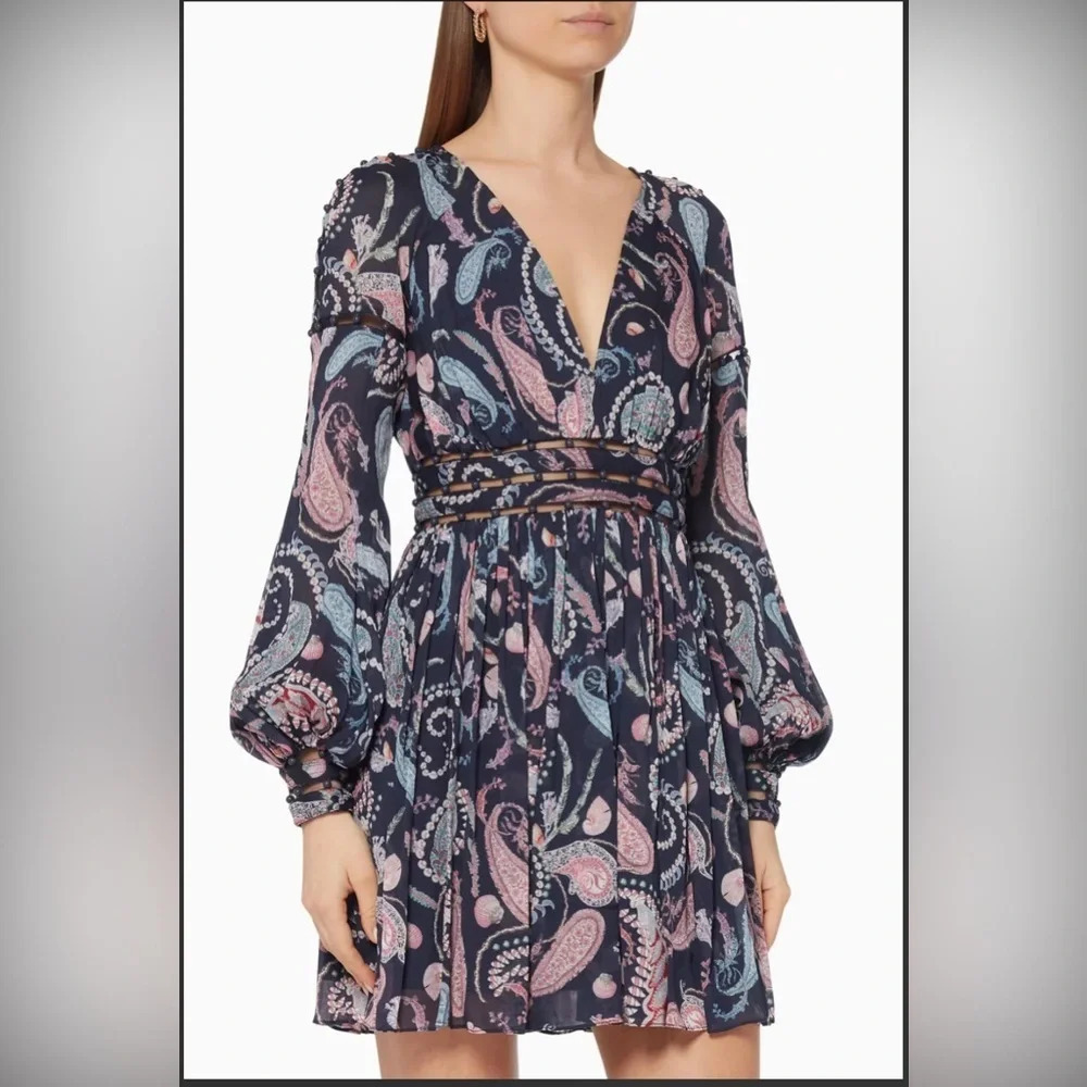 ! THURLEY Treasure Trove Mini Dress sz 8